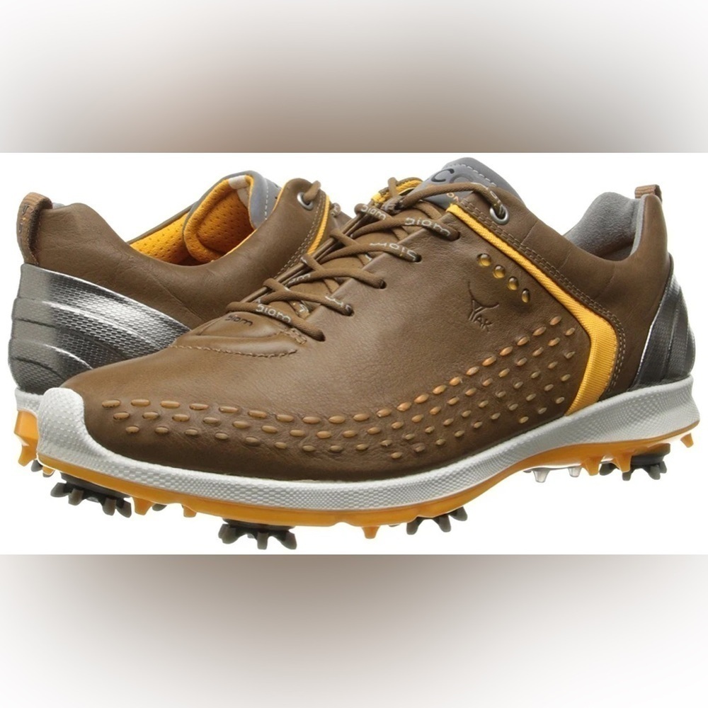 Ecco Brown Biom G2 Golf Sneakers 46